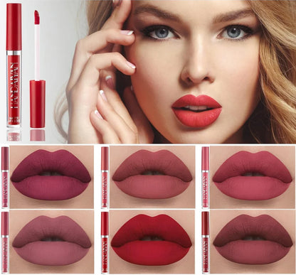 Pack de 6 Labiales Handaiyan – Tonos Intensos y Duraderos